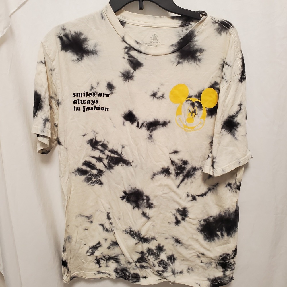 Disney Mickey Mouse Tie Dye Keep‎ Smiling Heart Hands - Medium
